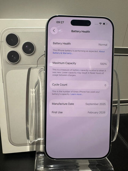 Apple iPhone 17 Pro (A3523) 512GB Silver, Unlocked A