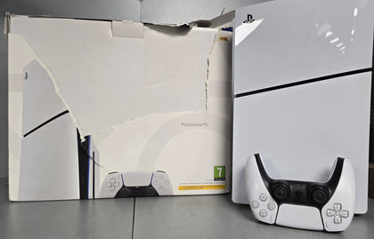 Sony Playstation 5 Slim Disc Console, 1TB, White *Boxed*
