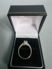 18ct White Gold Ring 3.2G 750 Size O
