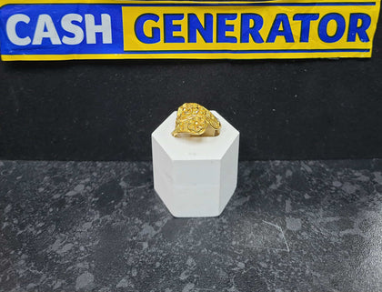 22ct Gold Ladies Ring (Size N) 3.6g