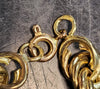 9CT Yellow Gold Twisted Rope Chain - 24" - 28.45G