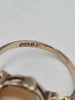 9ct Yellow Gold Cameo Ring - Size M - 3.53 Grams