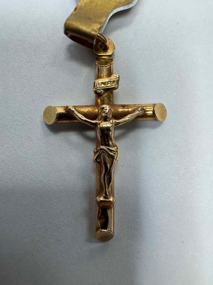 1.56g 9ct Gold Cross Pendant **Hallmarked**