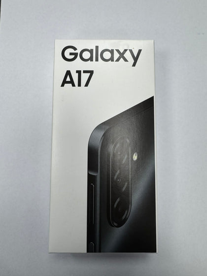 Samsng Galaxy A17 4G, AI Smartphone, Slim 7.5mm Frame, Large Screen Unlocked Phone, 50MP Camera, 128GB Storage, 4GB Memory, 5000 mAh Battery, Black