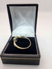 9CT - Yellow Gold Heart Ring with DIA 0.15CT - Size U