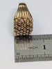 Gold heavy keeper ring