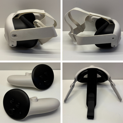 Meta Quest 3 VR Headset 128GB Boxed + Kiwi Design Head Strap