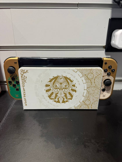 Switch Console, 64GB OLED Legend of Zelda + Gold Joy-Con