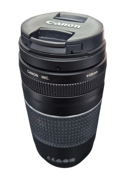 Canon EF 75-300MM F/4-5.6 III Camera Lens - Black - Unboxed