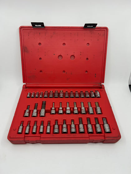Snap On Socket Driver Set Pakpb071 37 Piece Combination Drive