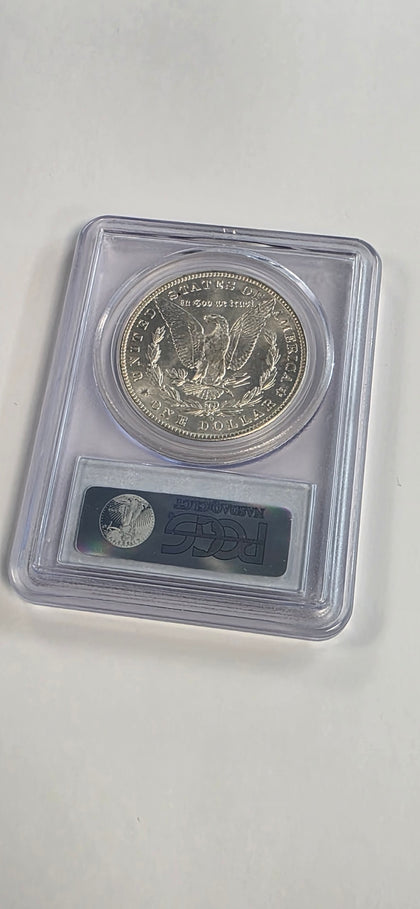 Graded 1884 Silver 1 Dollar Coin