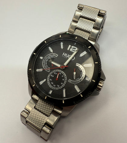 Hugo Mens Steel #Sport Watch