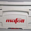 Mafell A10M Cordless Drill Driver with box, 2 batteries, charger and angled chuck (missing 1 chuck)