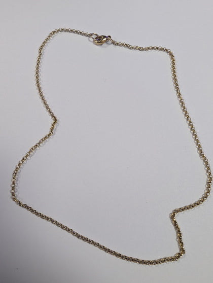 9CT GOLD BELCHER CHAIN
