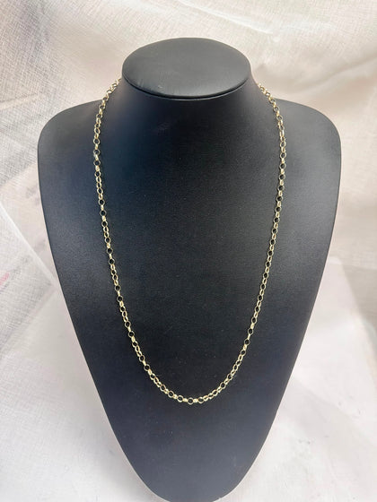 9ct Belcher Style Yellow Gold Chain
