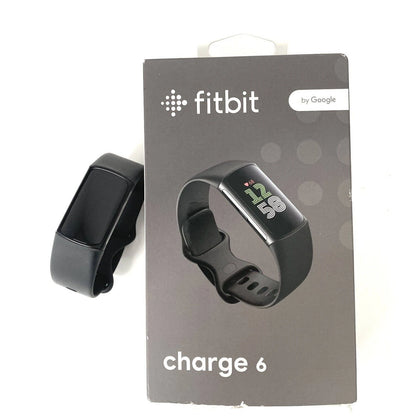 Fitbit Charge 6 Fitness Tracker - Obsidian Black