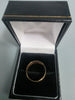 9CT Gold Ring wedding band 2.7G Size Q