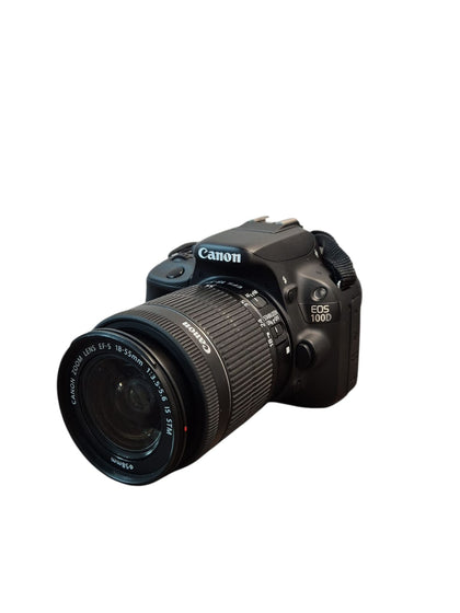 Canon Eos 100D WITH EFS 18-55MM LENS