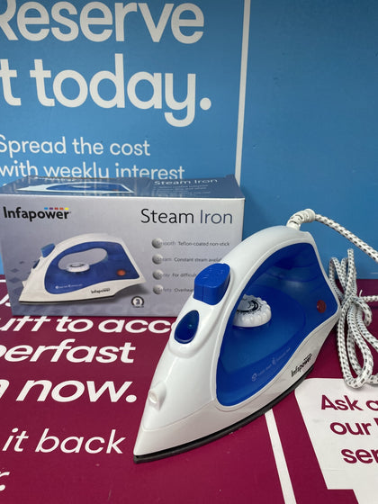 INFAPOWER STEAM IRON BOXED.