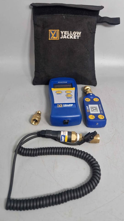Yellow Jacket vacuum Gaige (WITH CARRY BAG)
