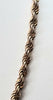 9ct Gold Twist Chain 17"
