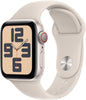 Apple Watch SE 2nd Gen (GPS) Starlight Aluminium, 40mm