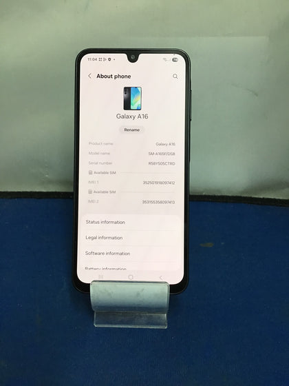 Samsung Galaxy A16 - 128GB Storage