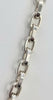 Silver Oval Linked Chain 20"
