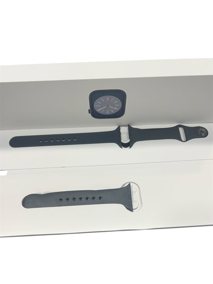Apple Watch Series 8 GPS 45mm Midnight Aluminum Case with Midnight Sport Band - Regular