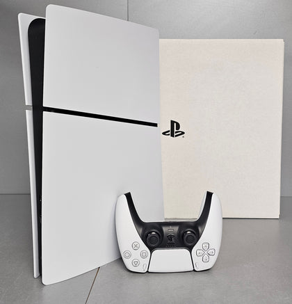 Playstation 5 Slim Digital Edition Console, 1TB, White, Boxed