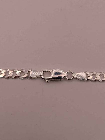 **BRAND NEW** 925 STERLING SILVER CZ CROSS WITH CHAIN 23.2G 22