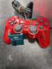 Playstation 2 Silver + Red 3rd Party Pad + 8mb Memory Card