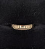 375 9CT YELLOW GOLD RING, BASIC BAND DESIGN, SIZE: 7/O, 2.9G
