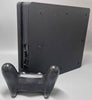 Sony Playstation 4 Slim Console, 500GB Black, Unboxed With Leads And Controller