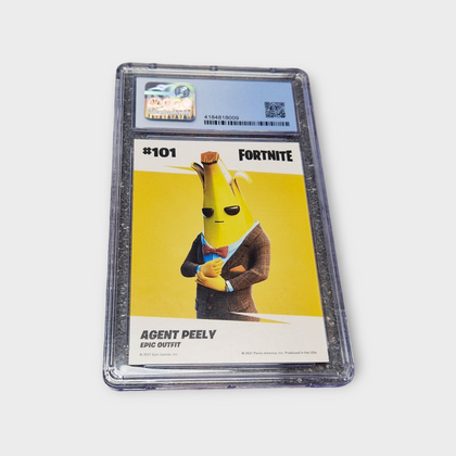 CGC UNIVERSAL GRADE FORTNITE  AGENT PEELY 8.5