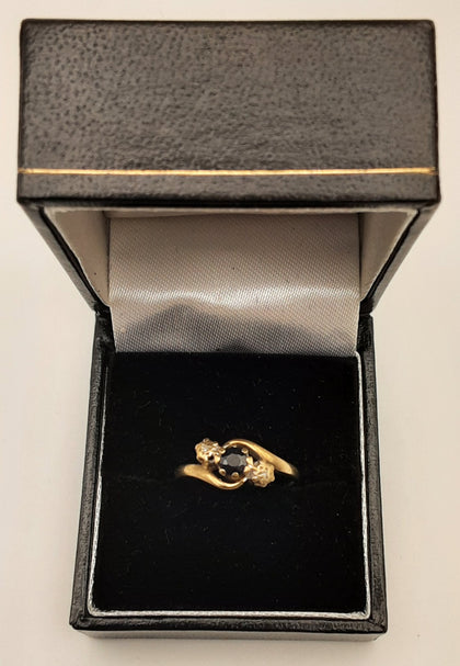 9ct gold ring size N