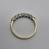 18ct Gold 0.49ct Diamond Half Eternity Style Ring - Size P - RRP £1780