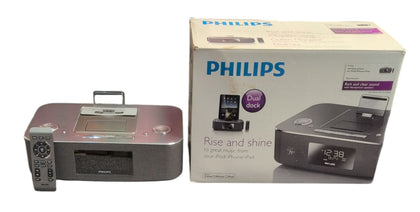 Philips Dual Dock FM Radio for Older Generation iPhone/iPad/iPods 