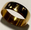 22CT Gold Wedding Band Size P