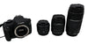 Canon EOS 1200D Digital SLR Camera with EF-S 18-55 mm f/3.5-5.6 III Lens. with Lens and Backpack