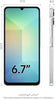 Samsung Galaxy A06 64gb, 4g, Dual Sim, Unlocked Light Blue