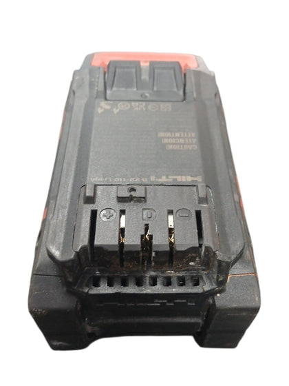 Genuine HILTI B22 Lithium-Ion Nuron 5.2Ah Tool Battery - 22v - Black/Red