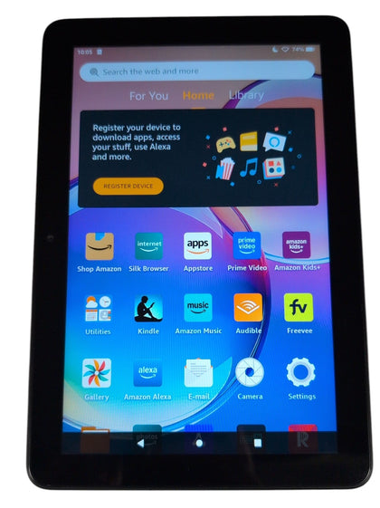 Amazon Fire Tab 8 HD 12th Generation (2022) 32GB Black 