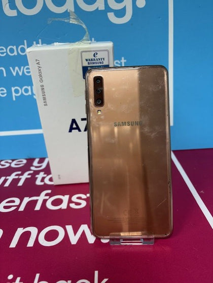 SAMSUNG GALAXY A7 128GB GOLD UNLOCKED BOXED