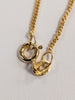 9ct Gold Necklace With Jade Elephant