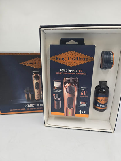 Gillette King C. Perfect Beard Kit Pro Gift Set