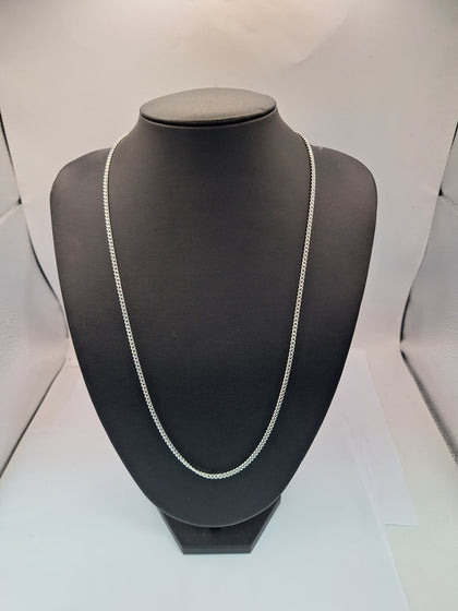 NEW OTHER SILVER CHAIN 925 , LENGHT 24