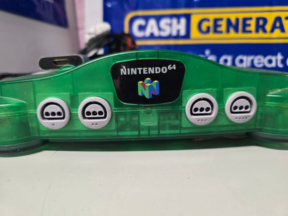 Nintendo 64 Console, Jungle Green, Unboxed