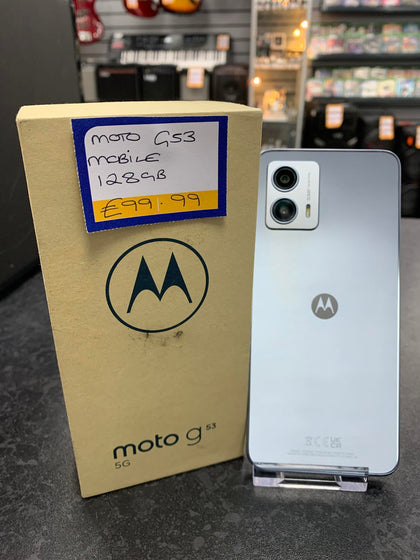 Motorola Moto G53 5G - 128 GB, Arctic Silver