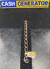 9ct Gold Link Bracelet, 18.6g